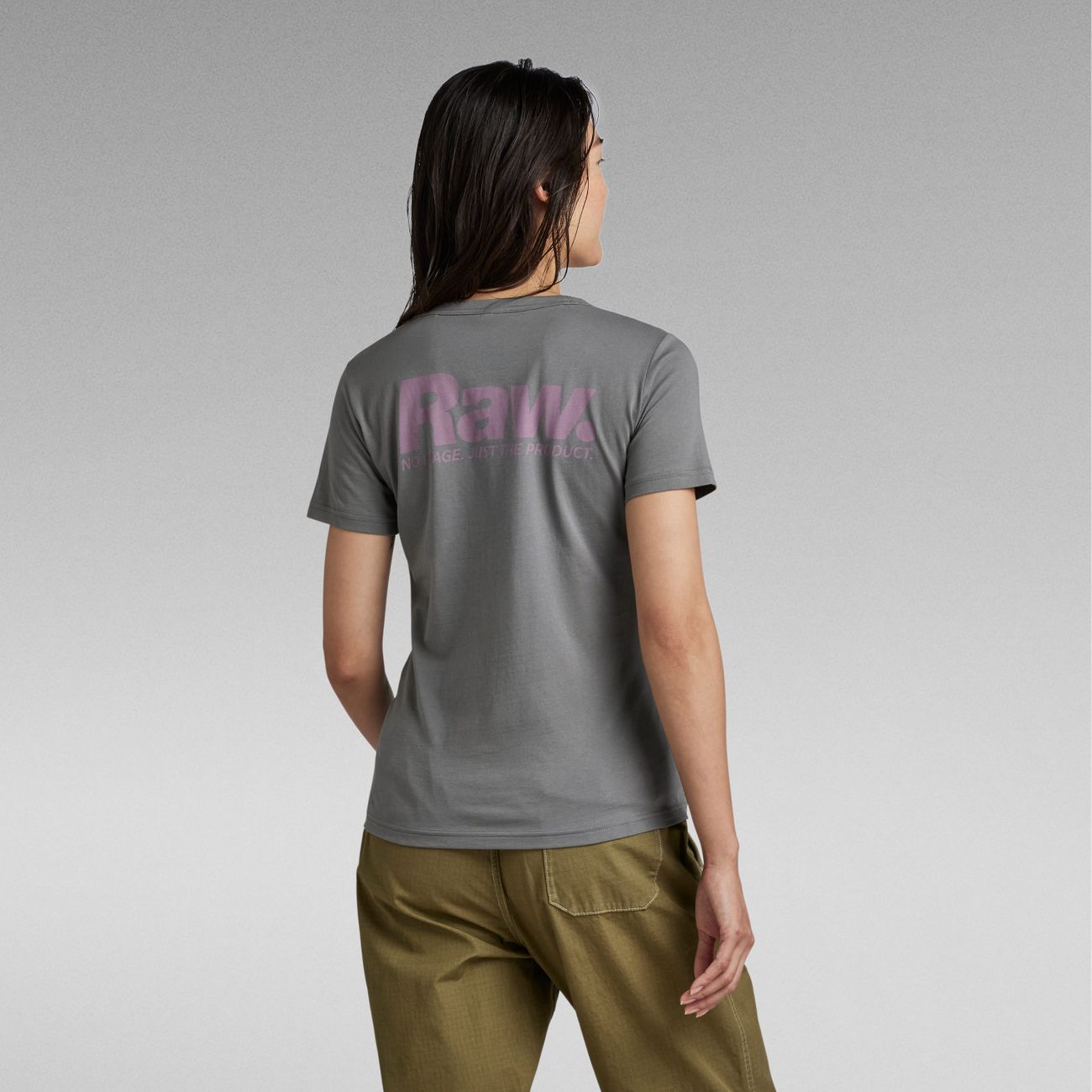 G-STAR RAW DENIM VYSID RAW SLIM R T WMN Damen T-Shirt