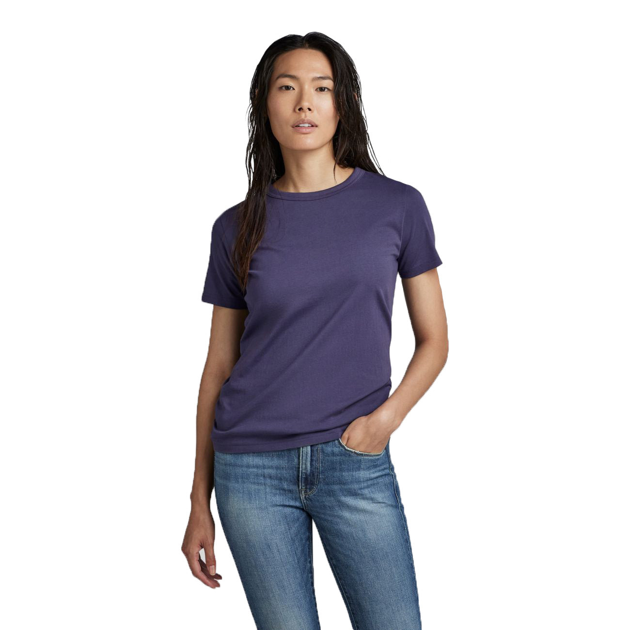 G-STAR RAW DENIM VYSID RAW SLIM R T WMN Damen T-Shirt
