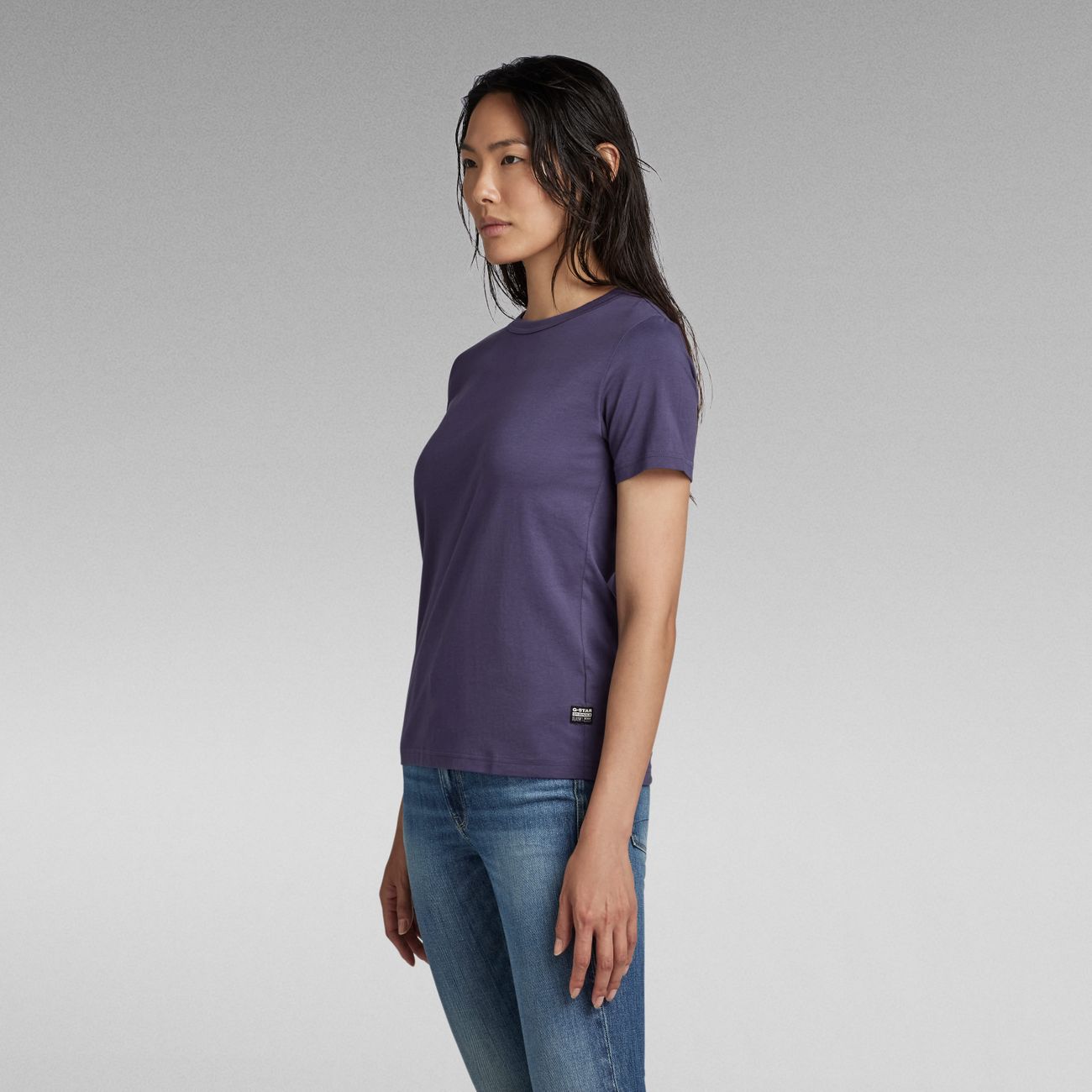 G-STAR RAW DENIM VYSID RAW SLIM R T WMN Damen T-Shirt