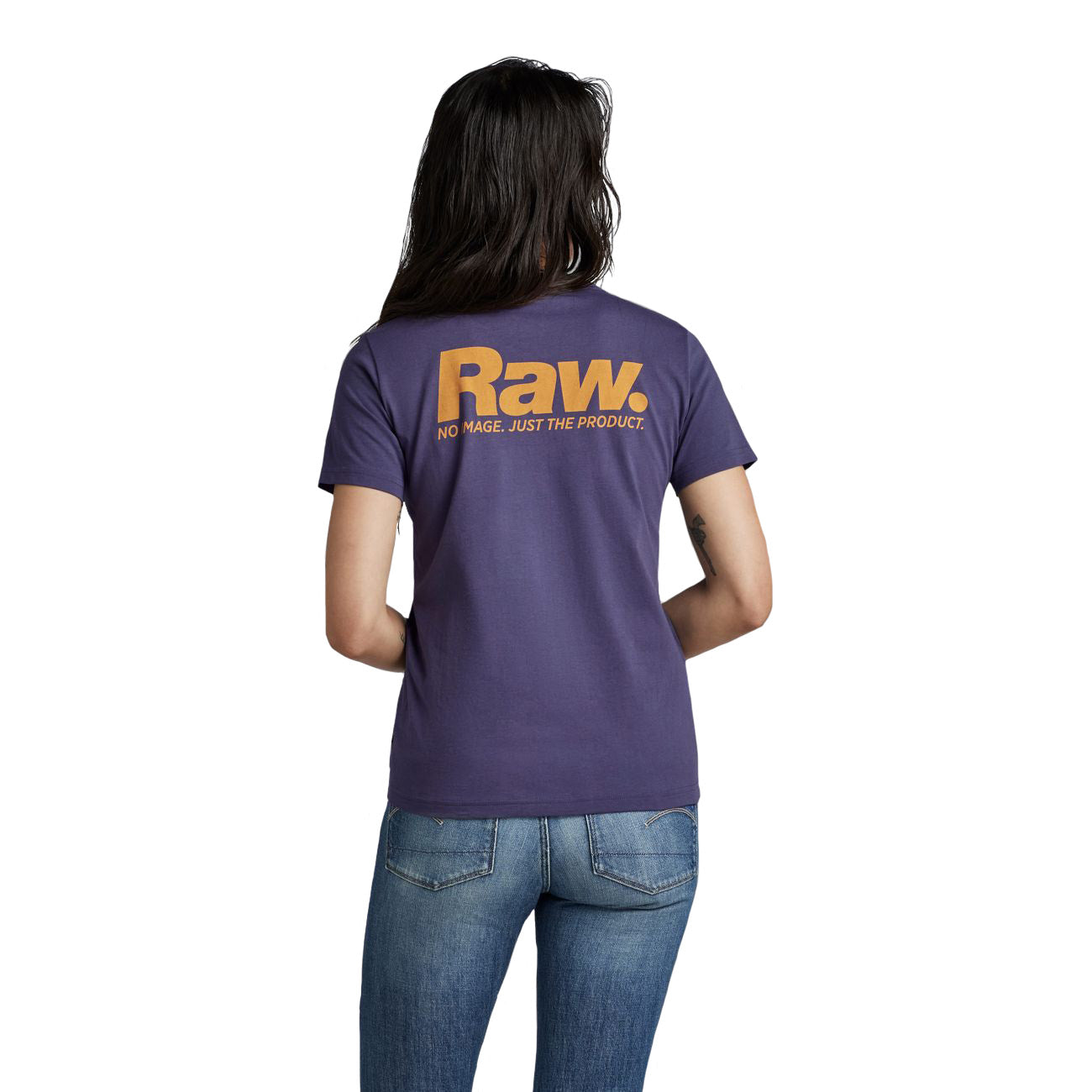 G-STAR RAW DENIM VYSID RAW SLIM R T WMN Damen T-Shirt