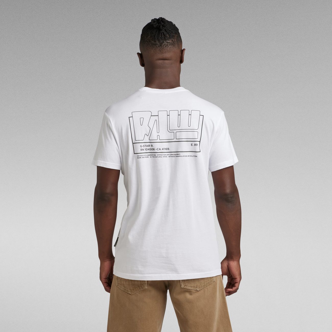 G-STAR RAW DENIM BACK GRAPHIC R T Herren T-Shirt