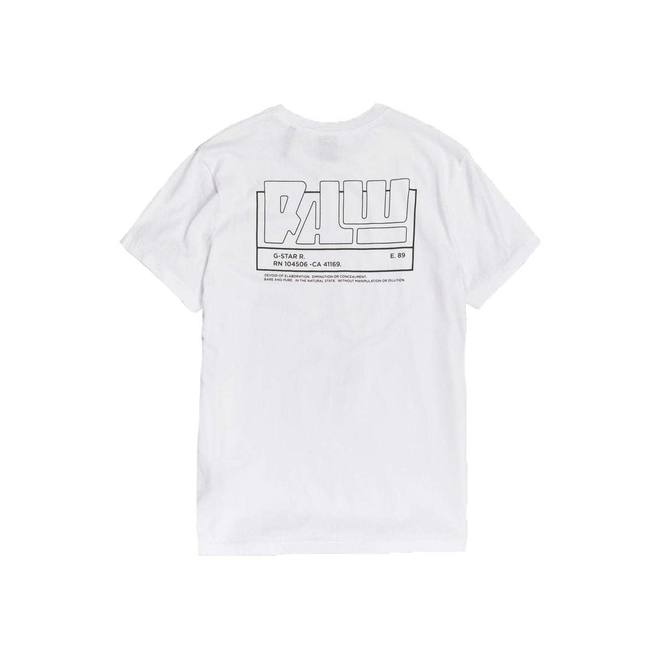 G-STAR RAW DENIM BACK GRAPHIC R T Herren T-Shirt