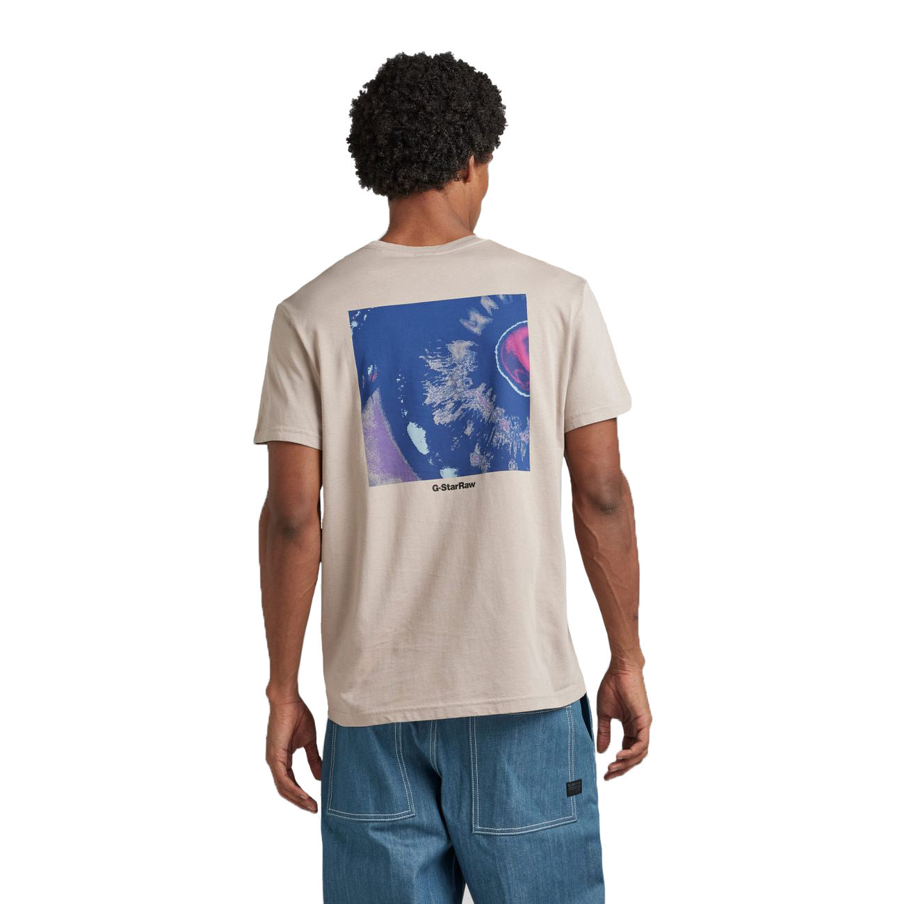 G-STAR RAW DENIM BACK PHOTO PRINT R T Herren T-Shirt