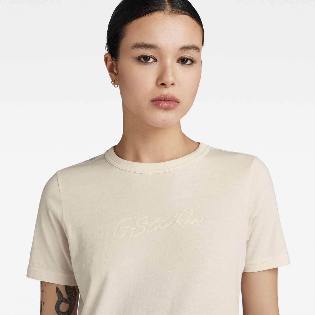 G-STAR RAW DENIM AUTOGRAPH SLIM R T WMN Damen T-Shirt