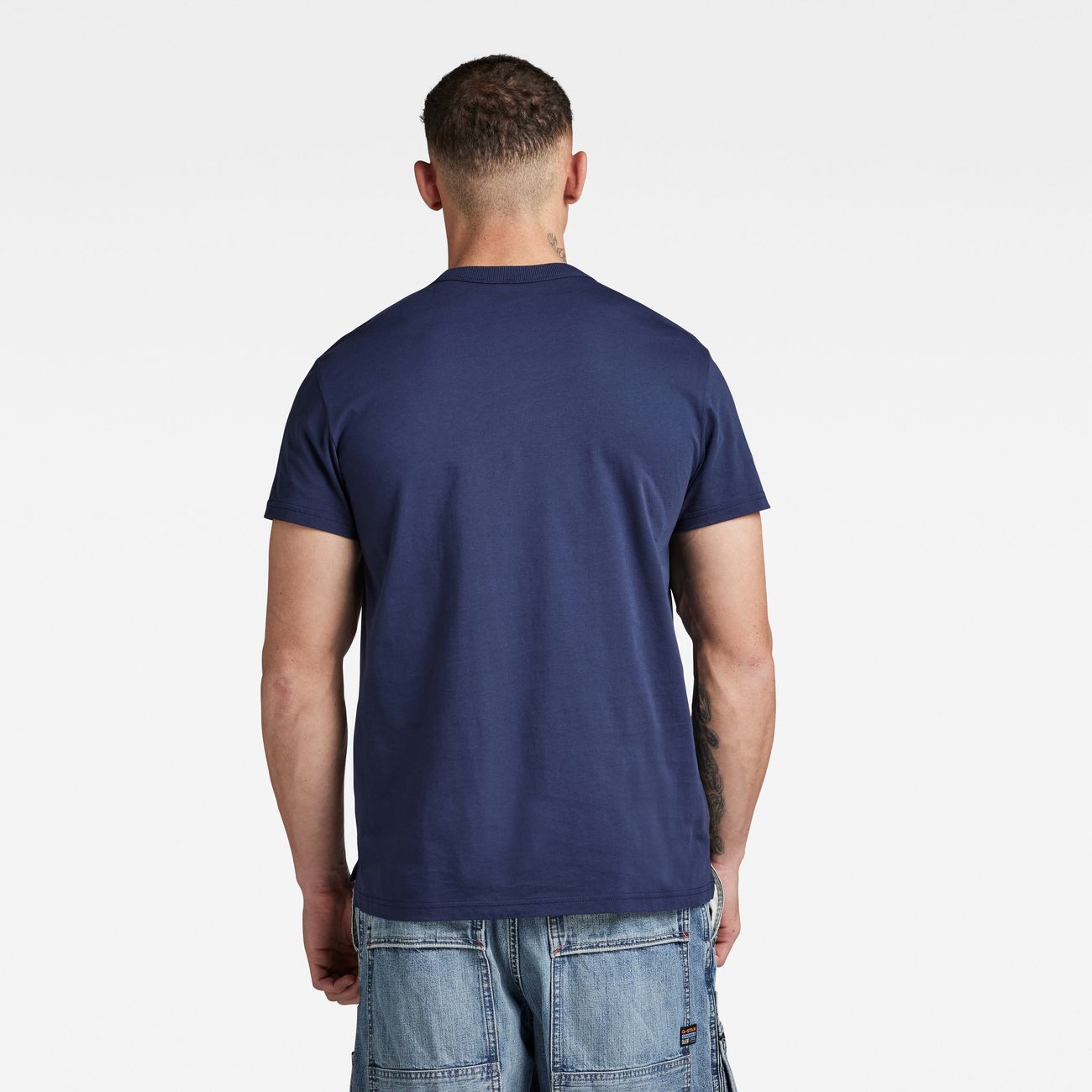 G-STAR RAW DENIM NIFOUS Herren Rundhals T-Shirt R T Herren