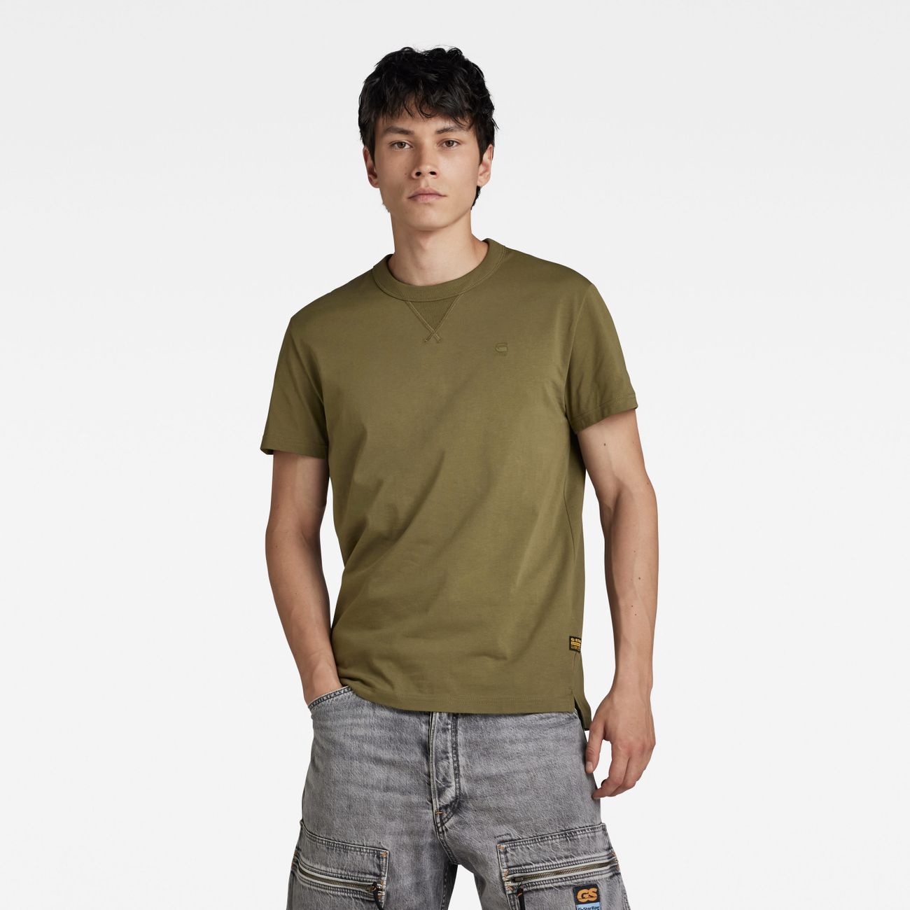G-STAR RAW DENIM NIFOUS Herren Rundhals T-Shirt R T Herren