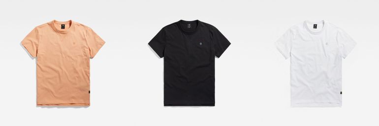 G-STAR RAW DENIM NIFOUS Herren Rundhals T-Shirt R T Herren