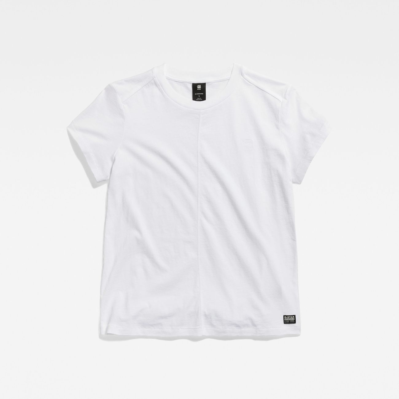 G-STAR RAW DENIM FRONT SEAM R T WMN Damen T-Shirt