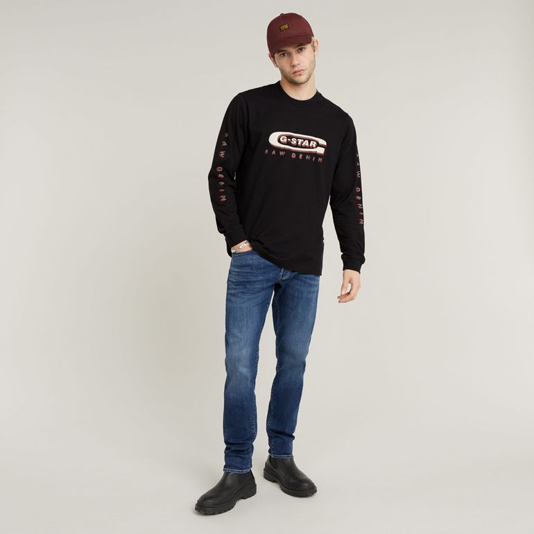 G-STAR RAW 3301 SLIM MEDIUM AGED Herren Jeans