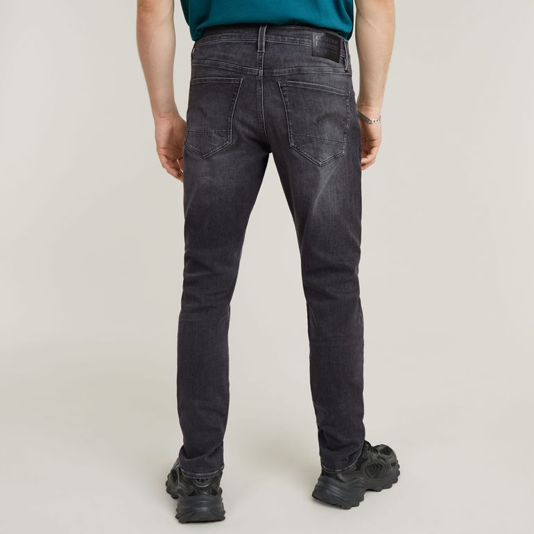 G-STAR RAW 3301 SLIM FADED BLACK MAGNET Herren Jeans