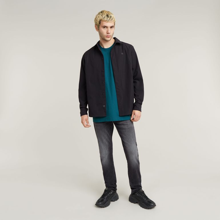 G-STAR RAW 3301 SLIM FADED BLACK MAGNET Herren Jeans