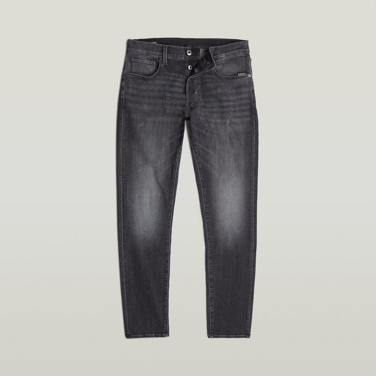 G-STAR RAW 3301 SLIM FADED BLACK MAGNET Herren Jeans