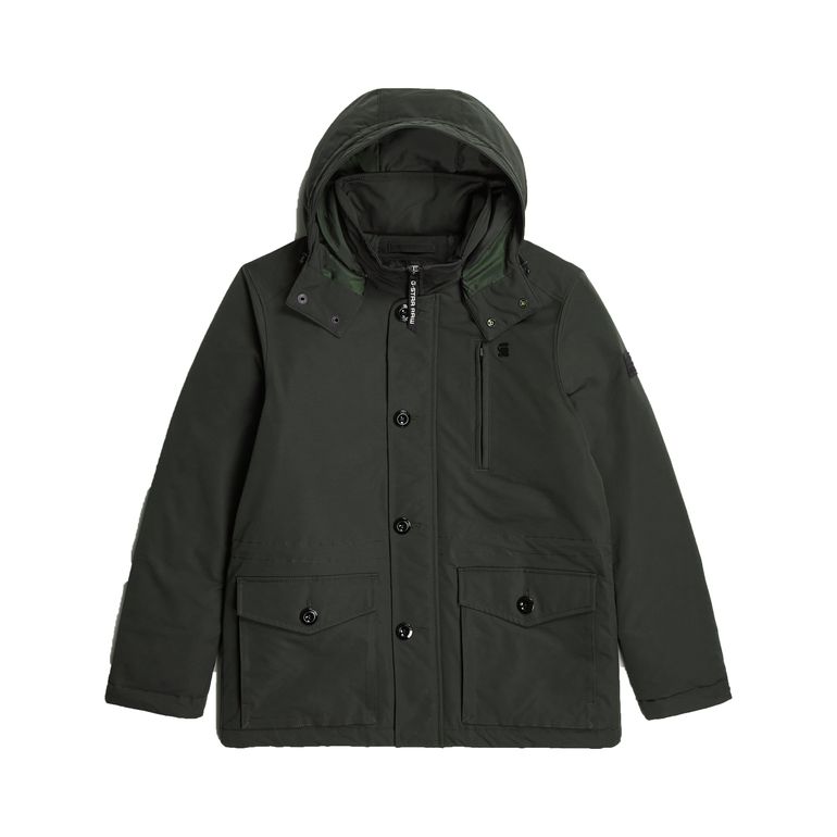 G-STAR RAW VODAN PADDED HOODED JAKET Herren Jacke