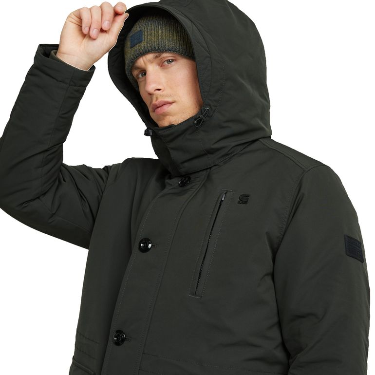 G-STAR RAW VODAN PADDED HOODED JAKET Herren Jacke