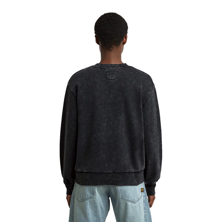 G-STAR RAW WASHED A LINE SCRIPT SW WMN Damen Sweatshirt
