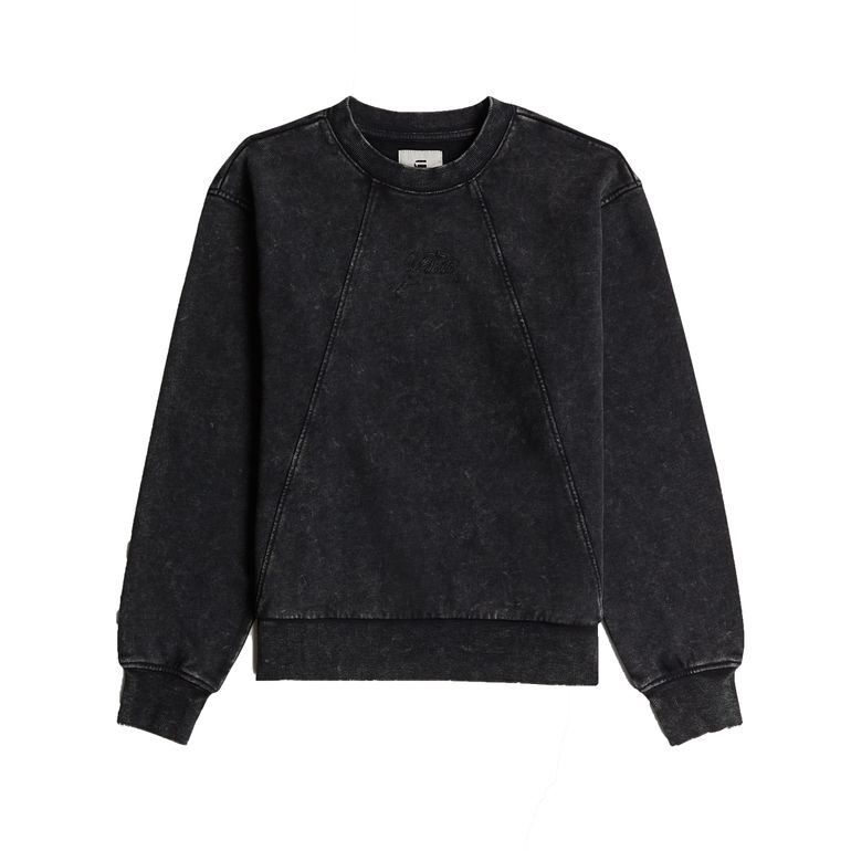 G-STAR RAW WASHED A LINE SCRIPT SW WMN Damen Sweatshirt