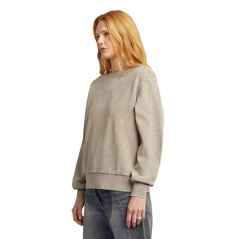 G-STAR RAW WASHED A LINE SCRIPT SW WMN Damen Sweatshirt