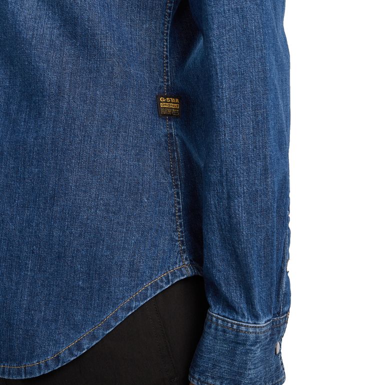 G-STAR RAW SLIM WESTERN SHIRT L/S WMN Damen Jeanshemd