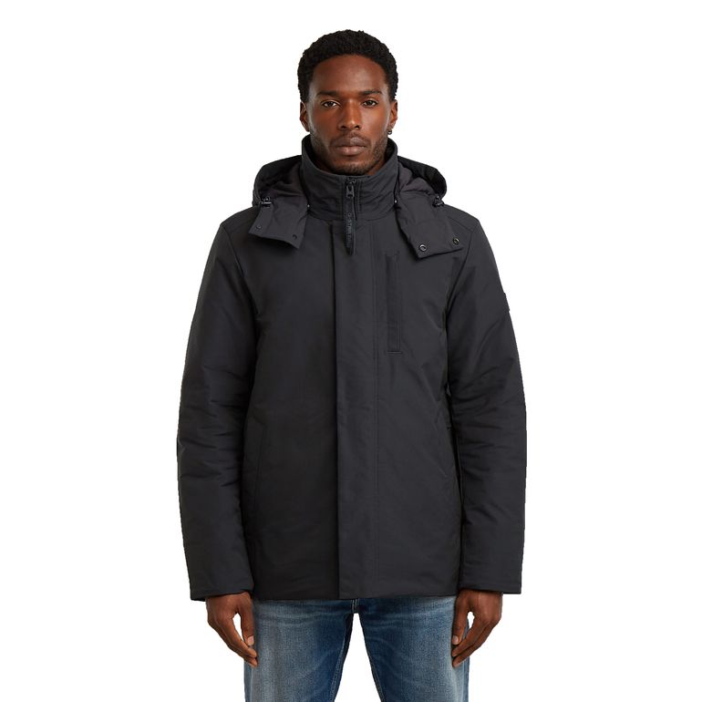 G-STAR RAW CLEAN VODAN PADED HOODED JACKET Herren Winterjacke