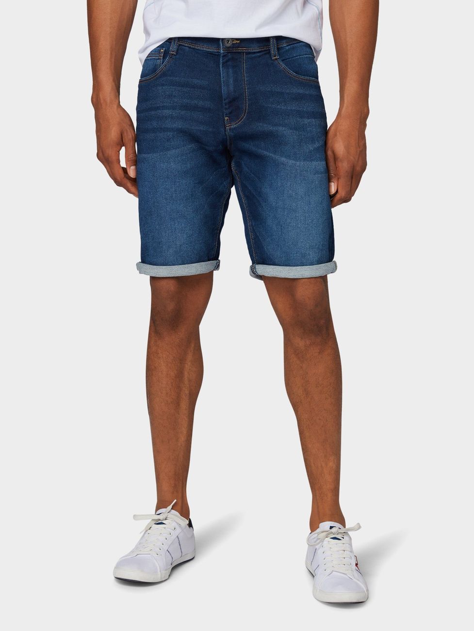 Tom Tailor Josh Regular Slim Herren Bermuda Jeans Shorts
