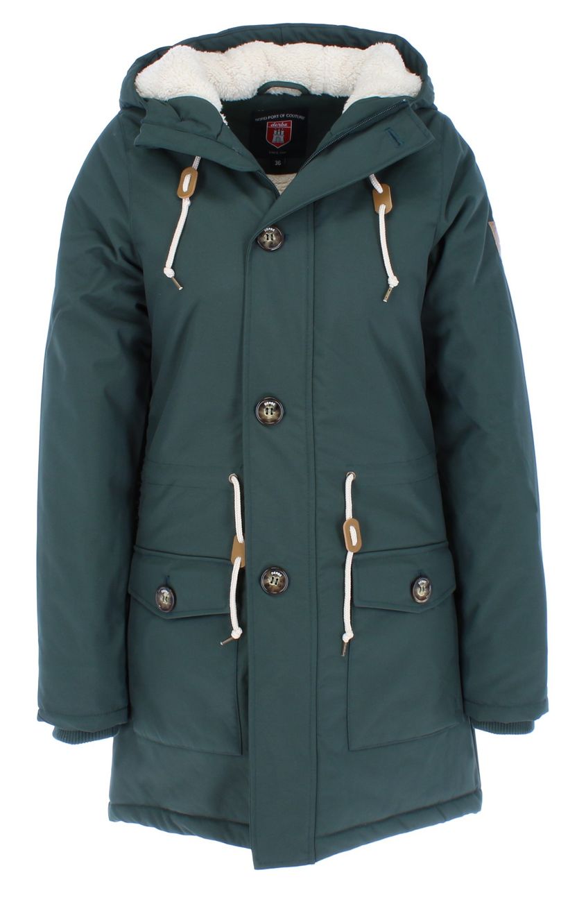 Derbe Hamburg Festland Friese Damen Winter Parka DIE GANS BLEIBT GANZ!