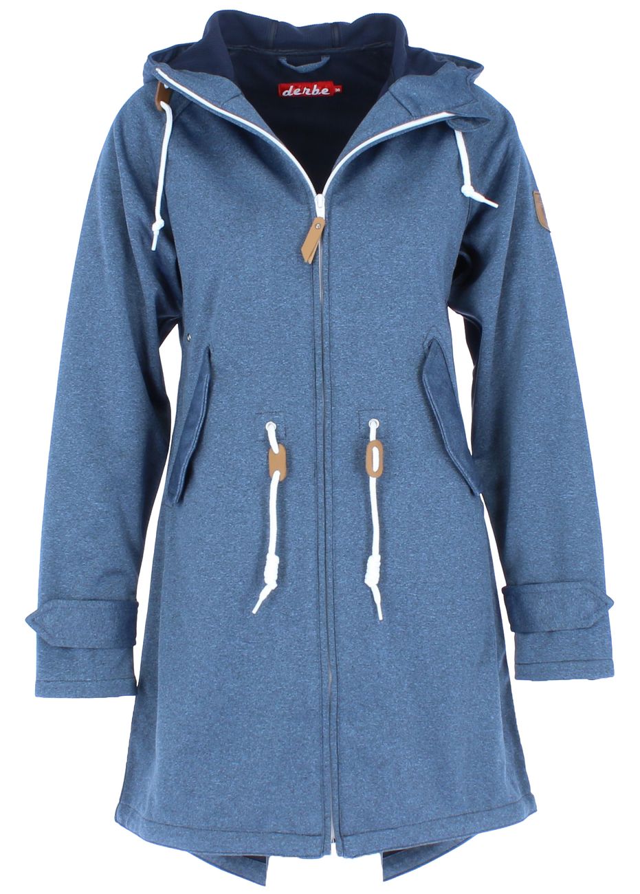 Derbe Hamburg Island Friese Damen Softshell Parka