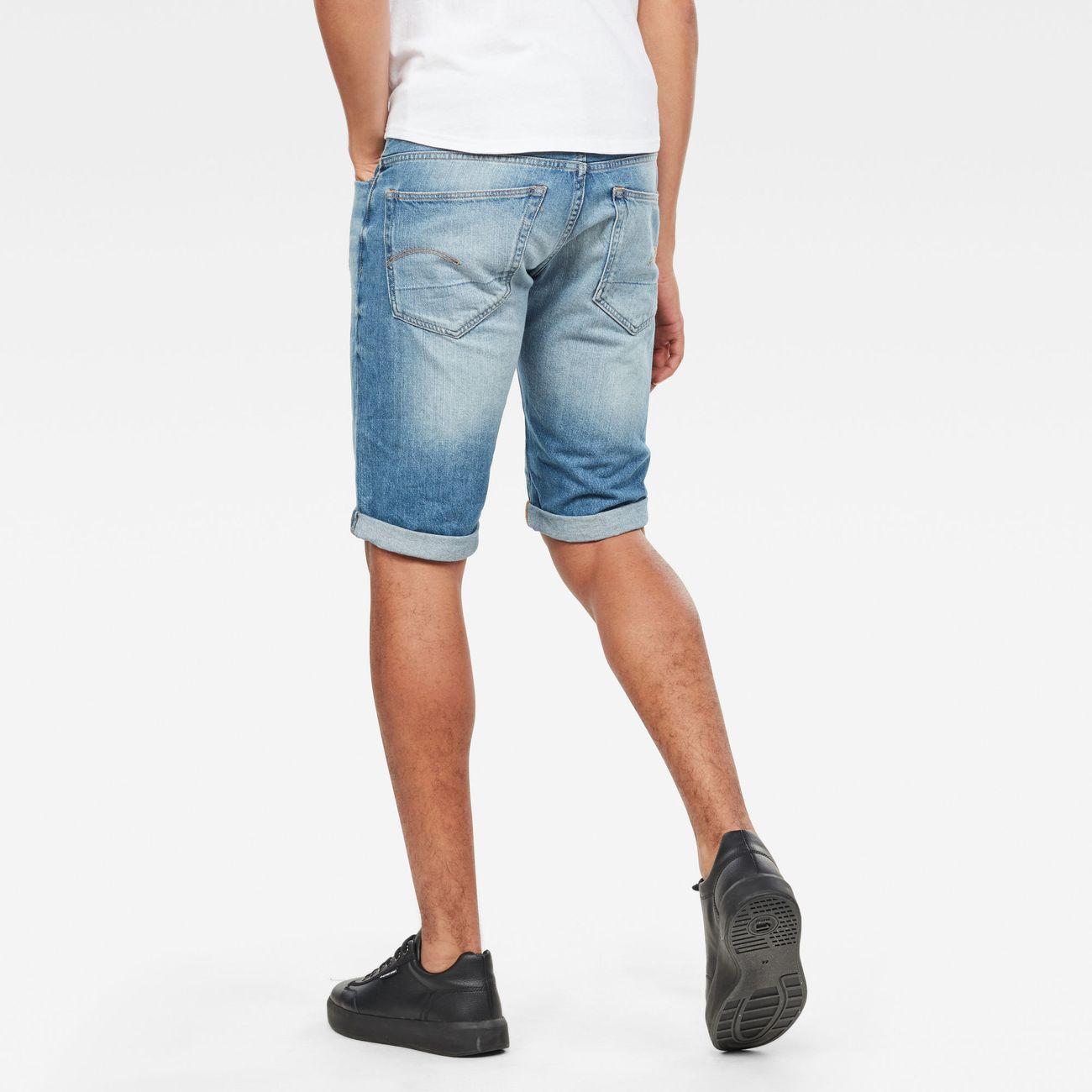 G-STAR RAW DENIM 3301 SHORT Herren Jeans Shorts