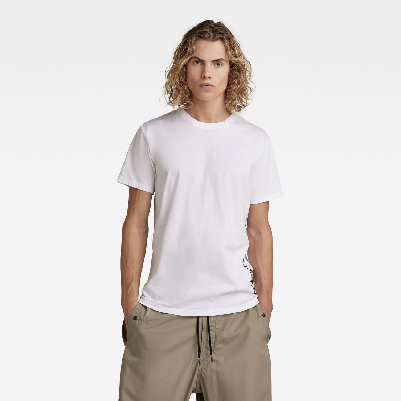 G-STAR RAW DENIM SIDE LOGO R T Herren T-Shirt