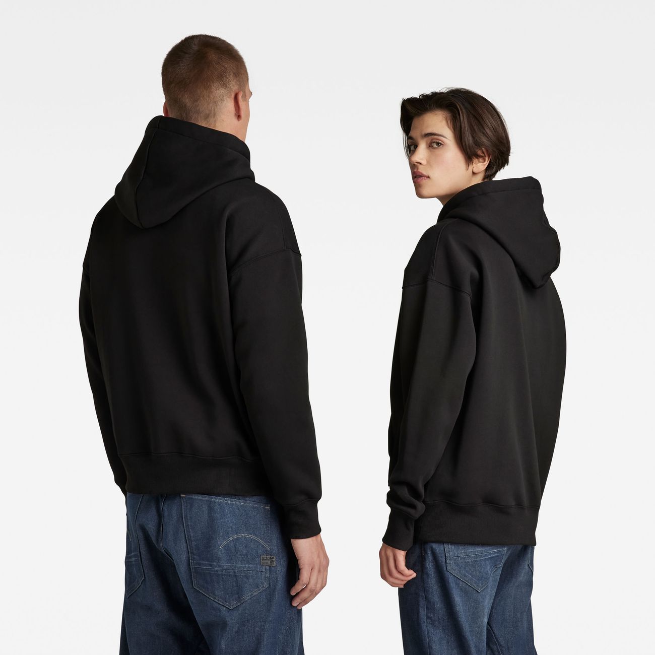 G-STAR RAW DENIM UNISEX CORE OVERSIZED HDD Kapuzenpullover