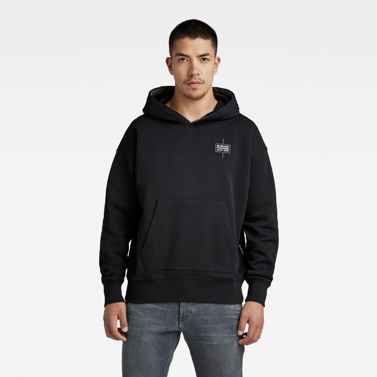 G-STAR RAW DENIM UNISEX CORE OVERSIZED HDD Kapuzenpullover