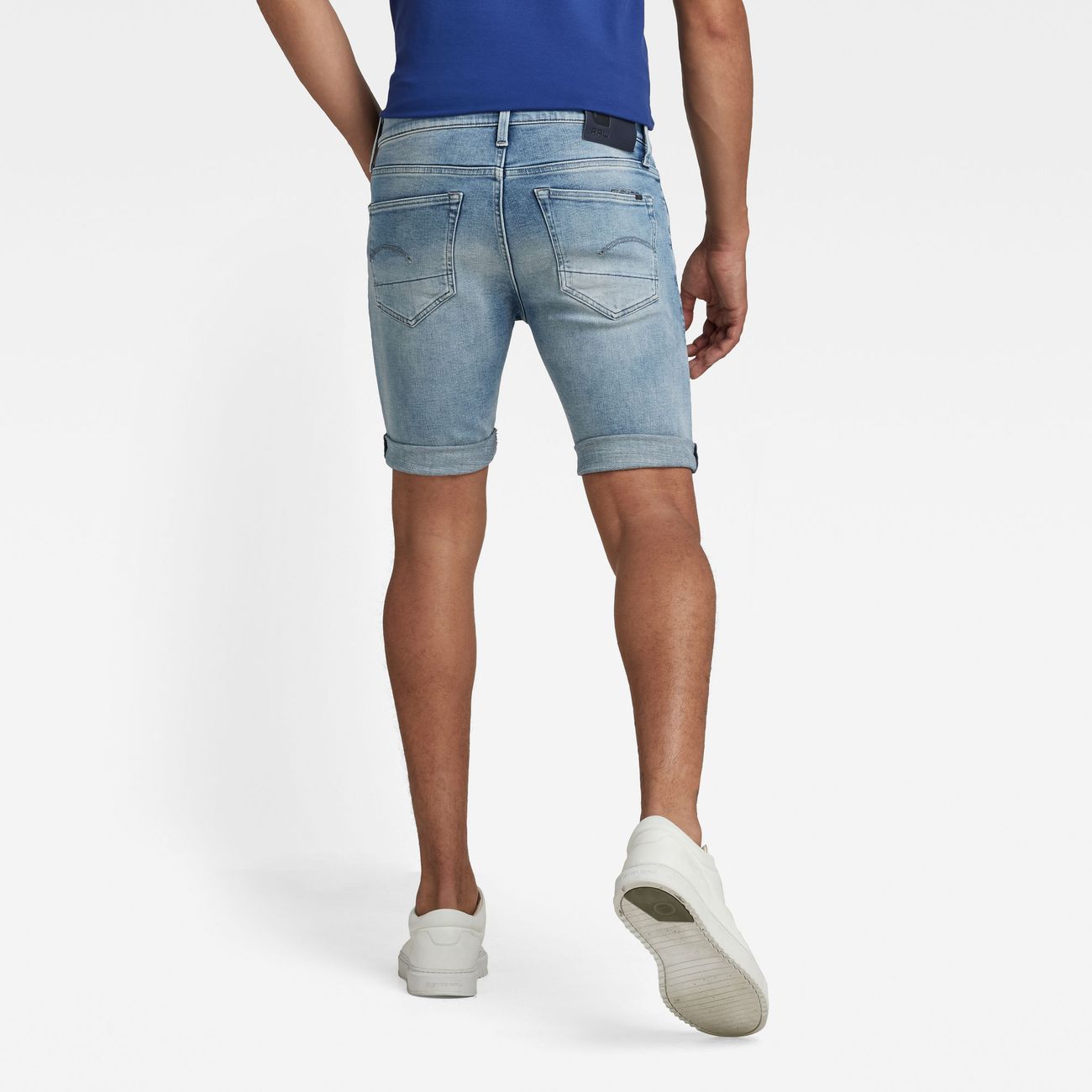 G-STAR RAW DENIM 3301 SLIM SHORTS HERREN SLIM FIT