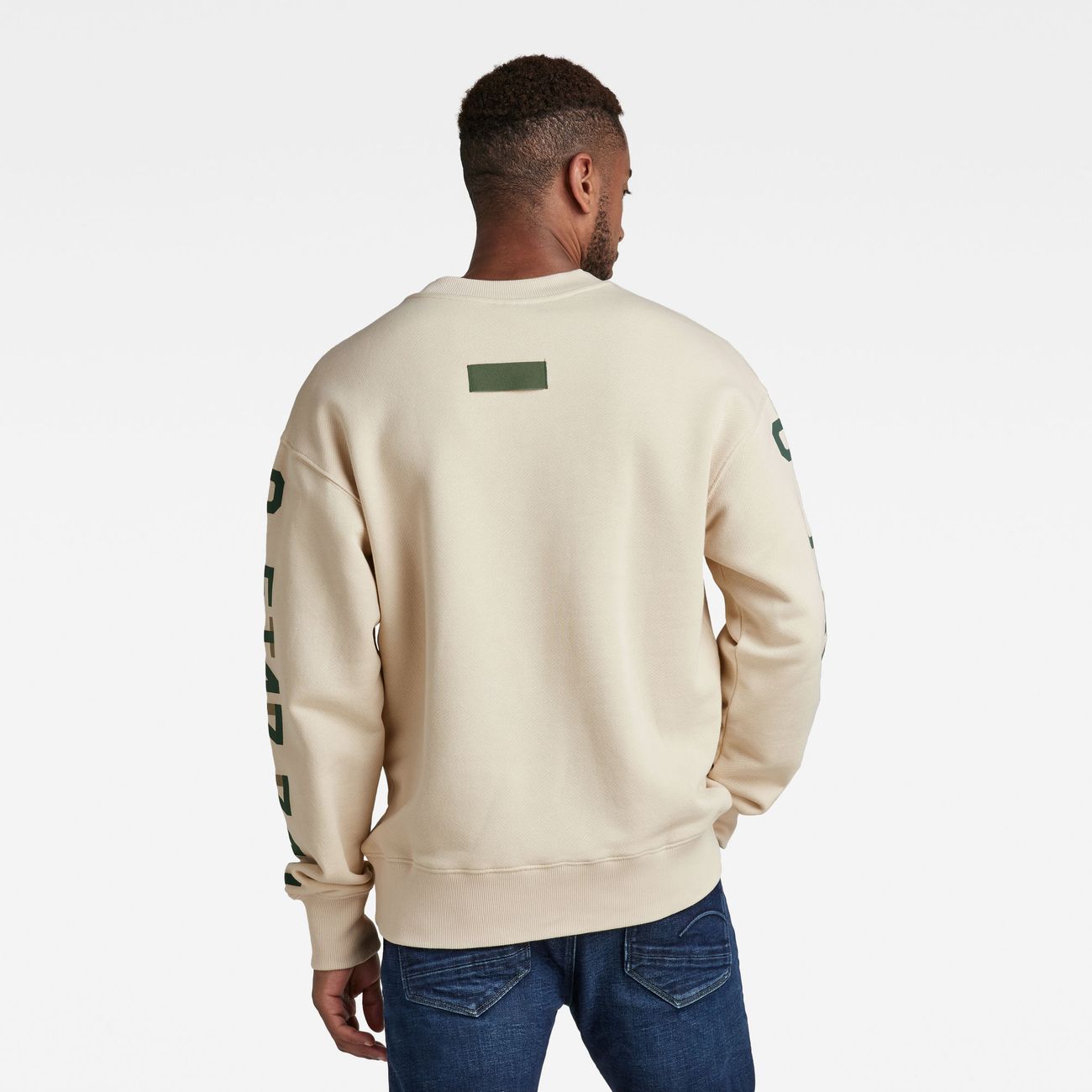 G-STAR RAW DENIM SLEEVE GRAPHICS LOOSE R SWEAT Herren Sweatshirt