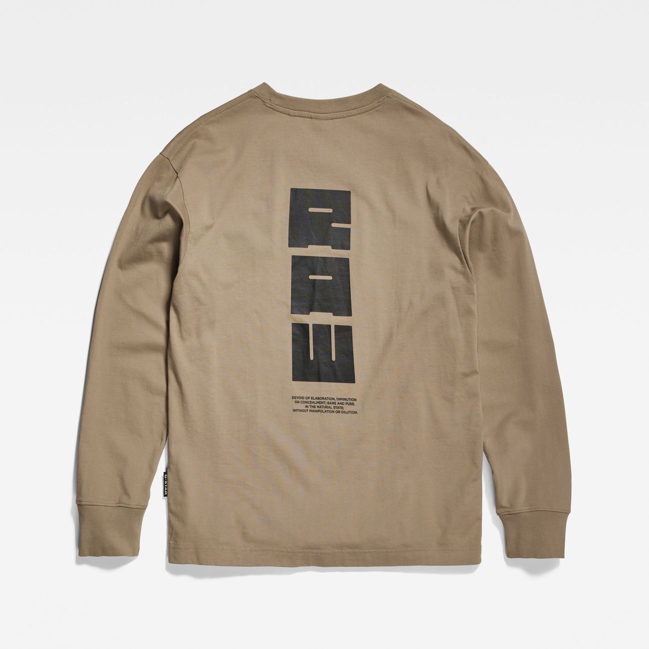 G-STAR RAW DENIM RAW BACK GR BOXY R T LONGSLEEVE Herren Langarmshirt