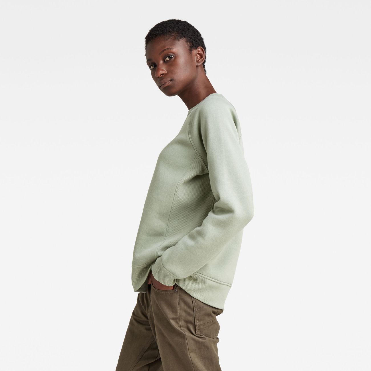 G-STAR RAW DENIM PREMIUM CORE 2.0 R SW WMN Damen Sweatshirt