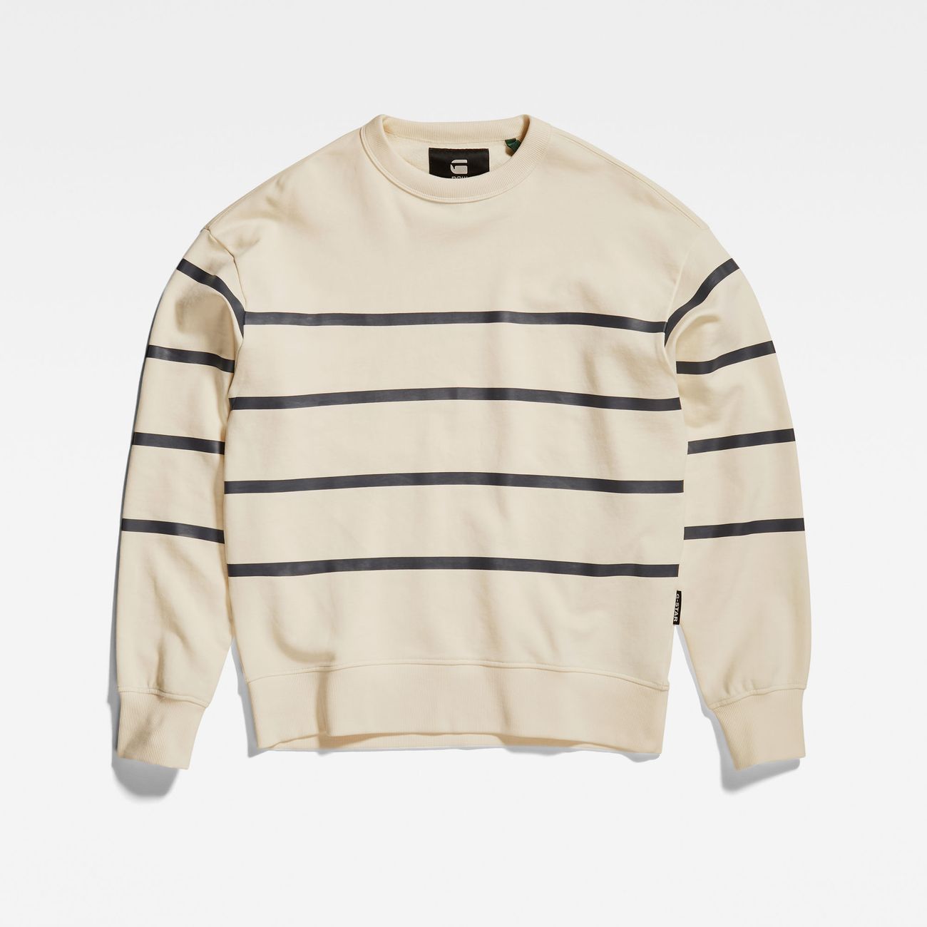 G-STAR RAW DENIM PLACED STRIPE LOOSE SWEATSHIRT Herren Sweatshirt