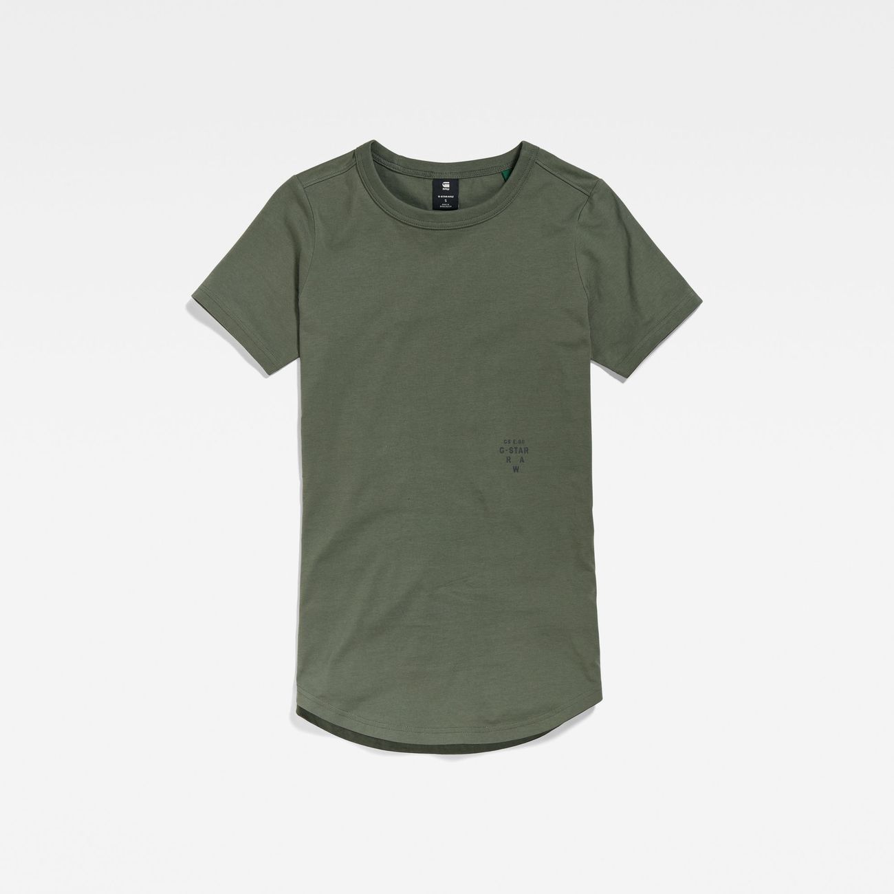 G-STAR RAW DENIM MYSID LONG SLIM LOGO R T WMN Damen T-Shirt