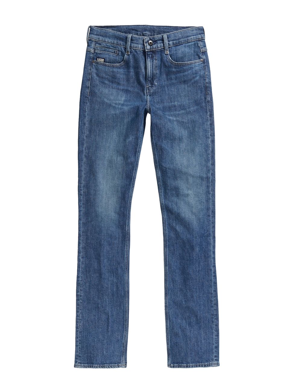 G-STAR RAW DENIM NOXER STRAIGHT WMN faded capri Damen Jeans