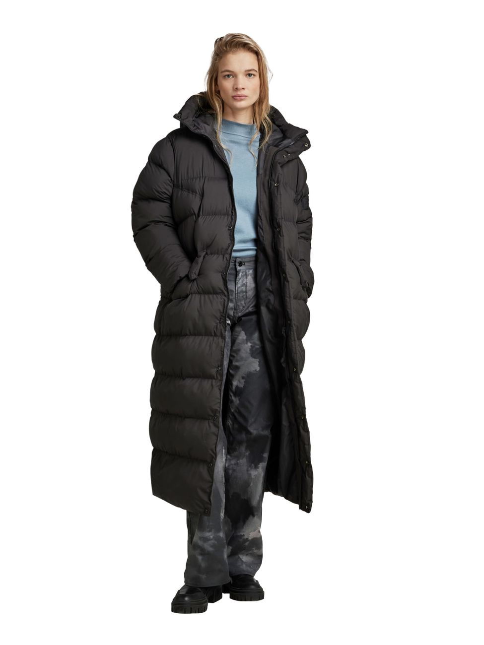 G-STAR RAW DENIM WHISTLER LONG PUFFER Damen Wintermantel