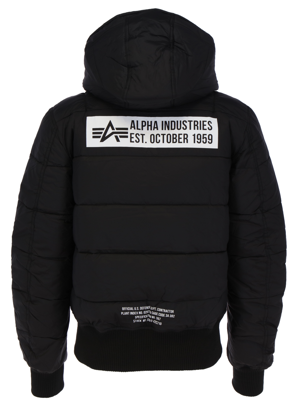 ALPHA INDUSTRIES Hooded Puffer FD Reversible Herren Daunen Wendejacke