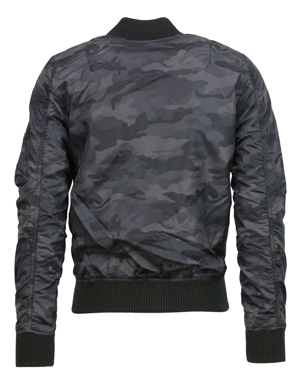 Alpha Industrie MA-1 TT Herren Bomberjacke/Sommerjacke Black Camo