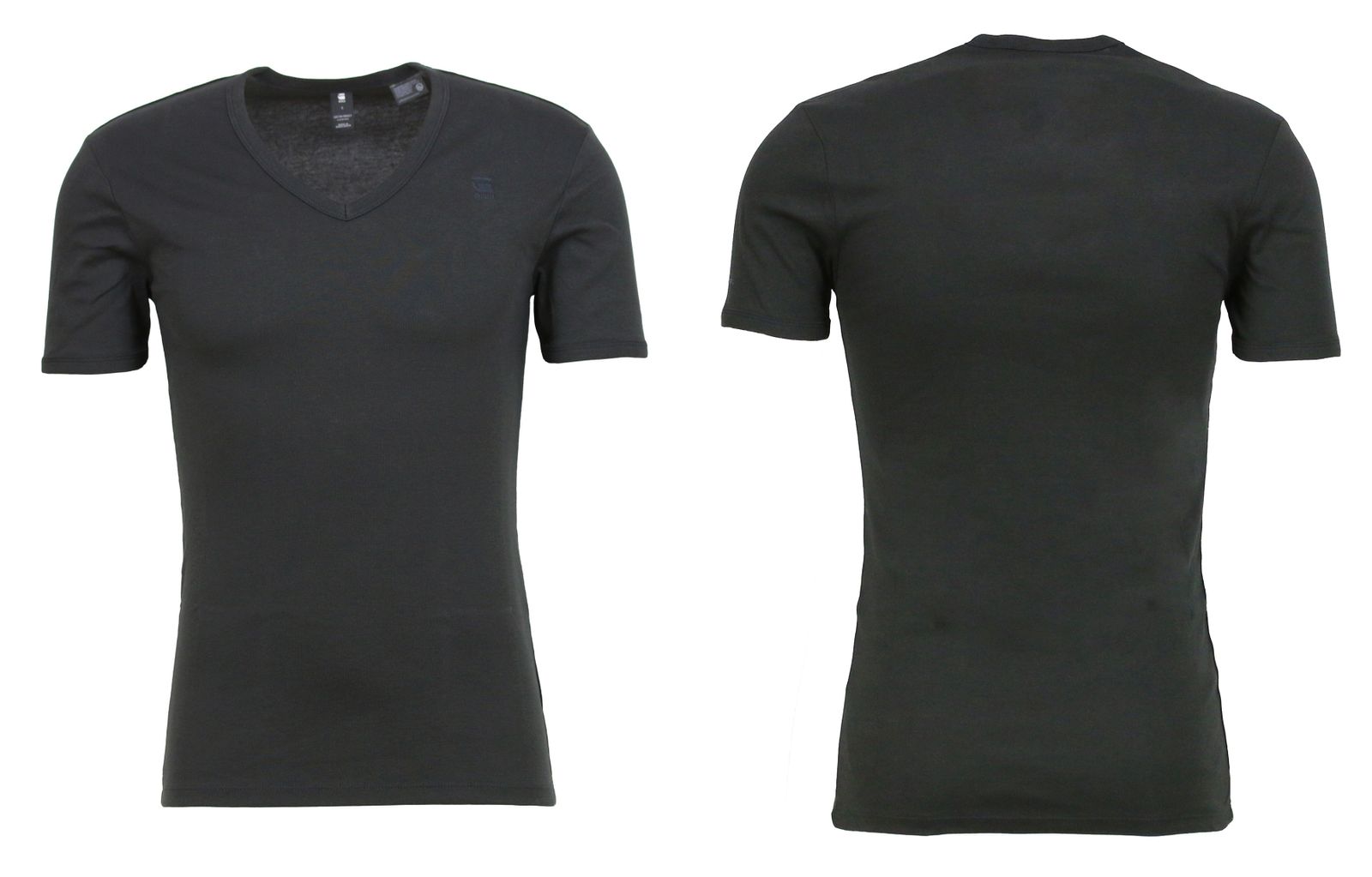 G-Star Herren T-Shirts Rundhals & V-Ausschnitt Doppelpack