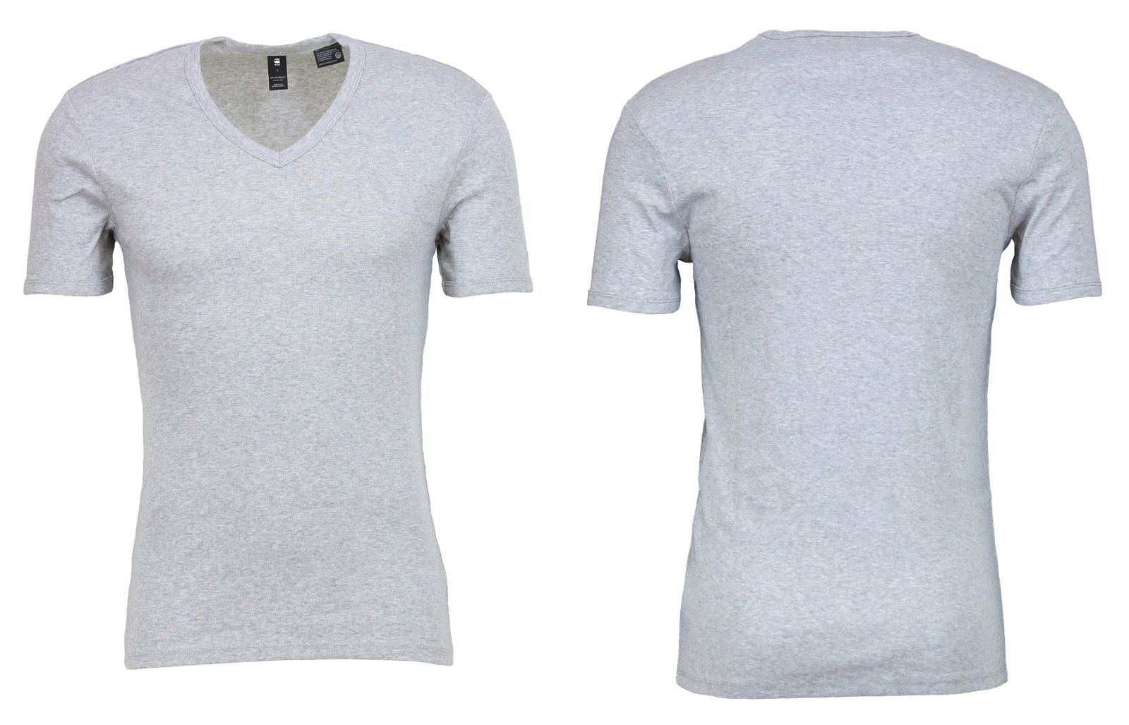 G-Star Herren T-Shirts Rundhals & V-Ausschnitt Doppelpack