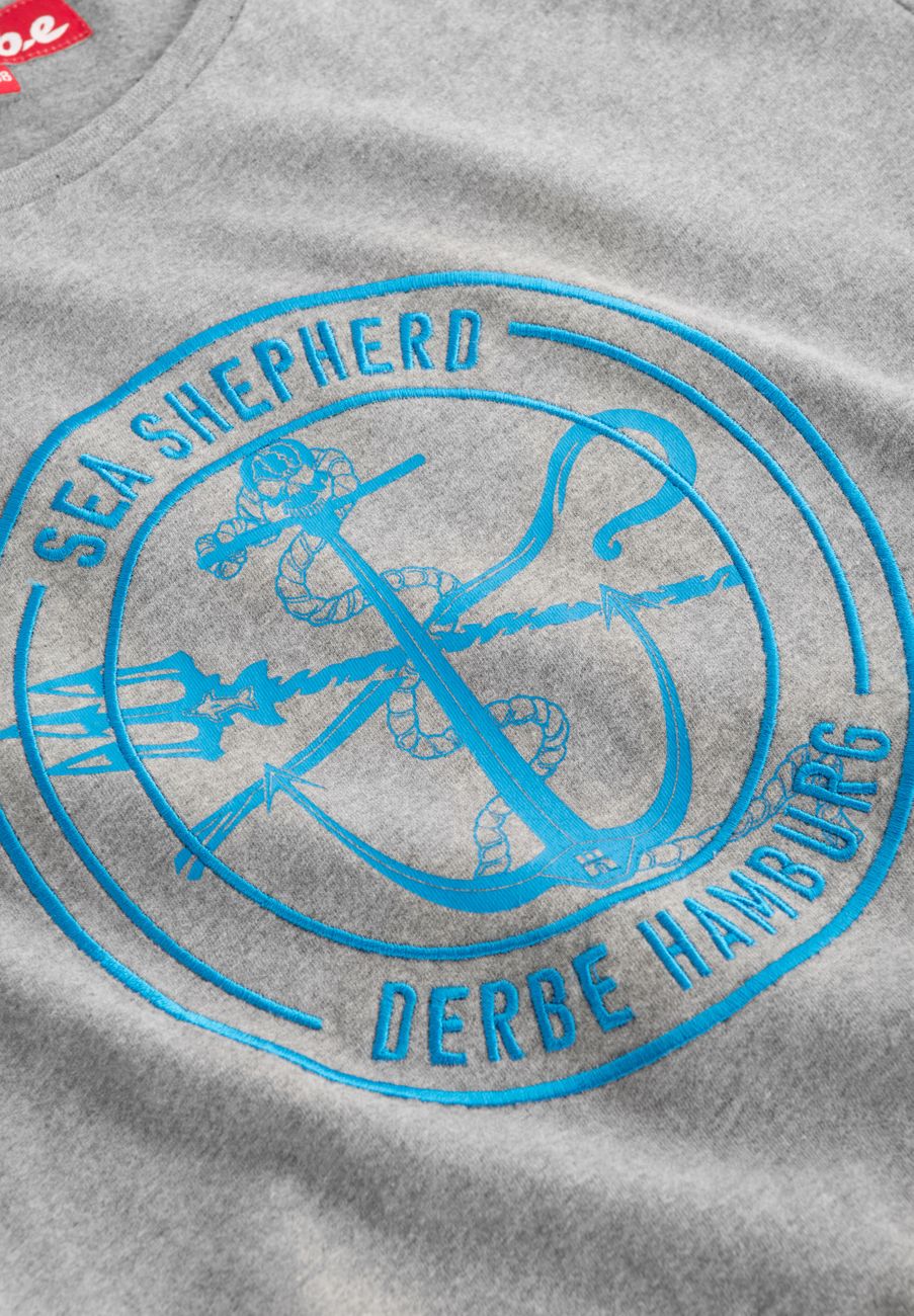 DERBE HAMBURG JF BARSCH MONO GOTS Herren T-Shirt Sea Shepherd