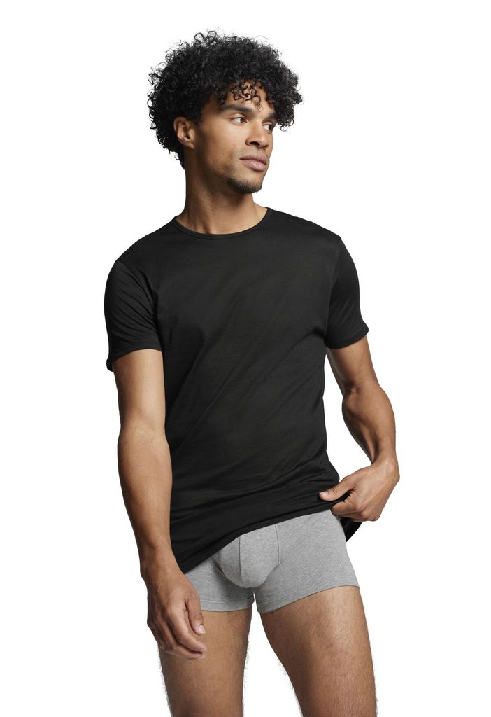 PUMA BASIC 2P CREW TEE Herren Doppelpack Rundhals T-Shirts