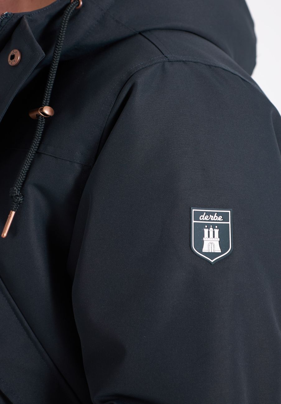 DERBE HAMBURG M-02-XX FESTHOLM Herren gefütterte Winterjacke