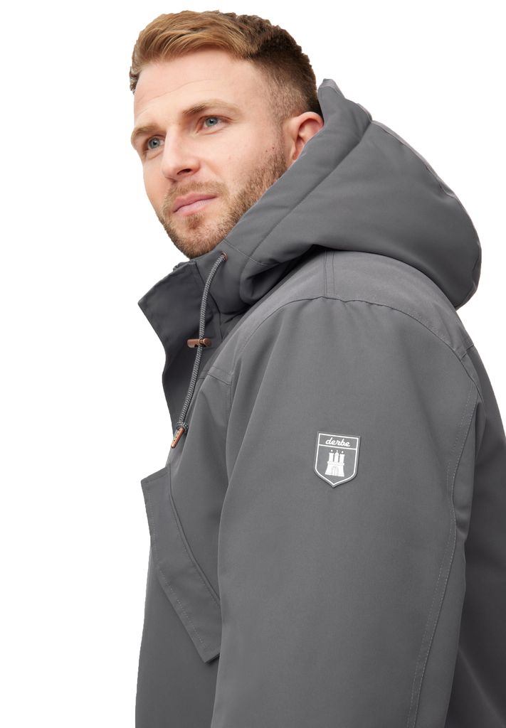 DERBE HAMBURG M-02-XX FESTHOLM Herren gefütterte Winterjacke