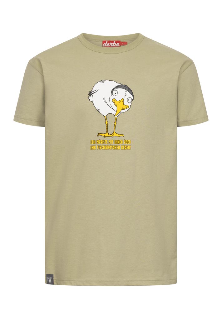 M-04-TS-BRÖTCHENMÖWE Herren T-Shirt