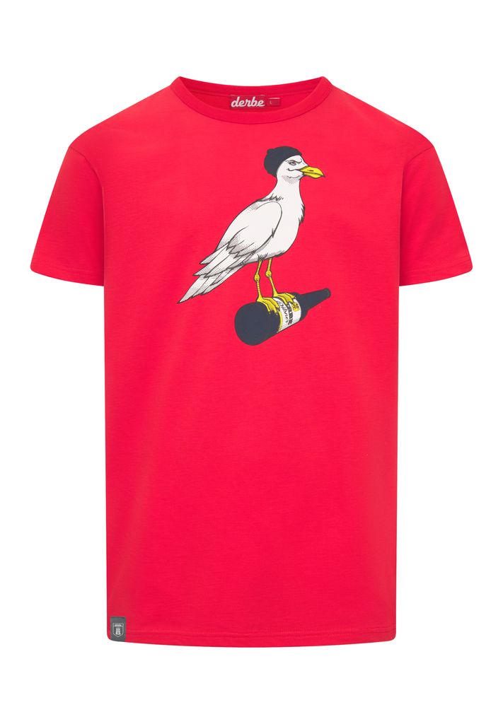DERBE HAMBURG M-04-TS-STURMMÖWE Herren T-Shirt