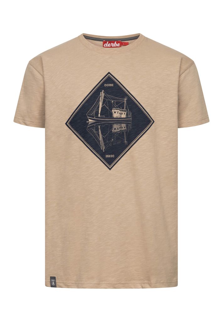 DERBE HAMBURG M-04-TSFL-SCHIPP Herren T-Shirt