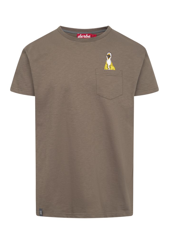 DERBE HAMBURG M-04-TSFL-SCHREIMÖWE_POCKET Herren T-Shirt